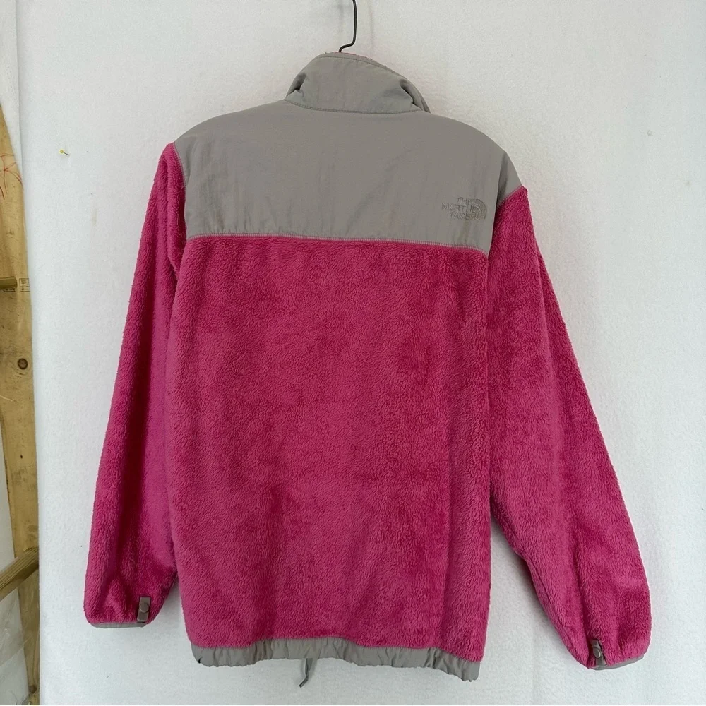 The North Face Full Zip Fuzzy Jacket Kids‎ XL Pink